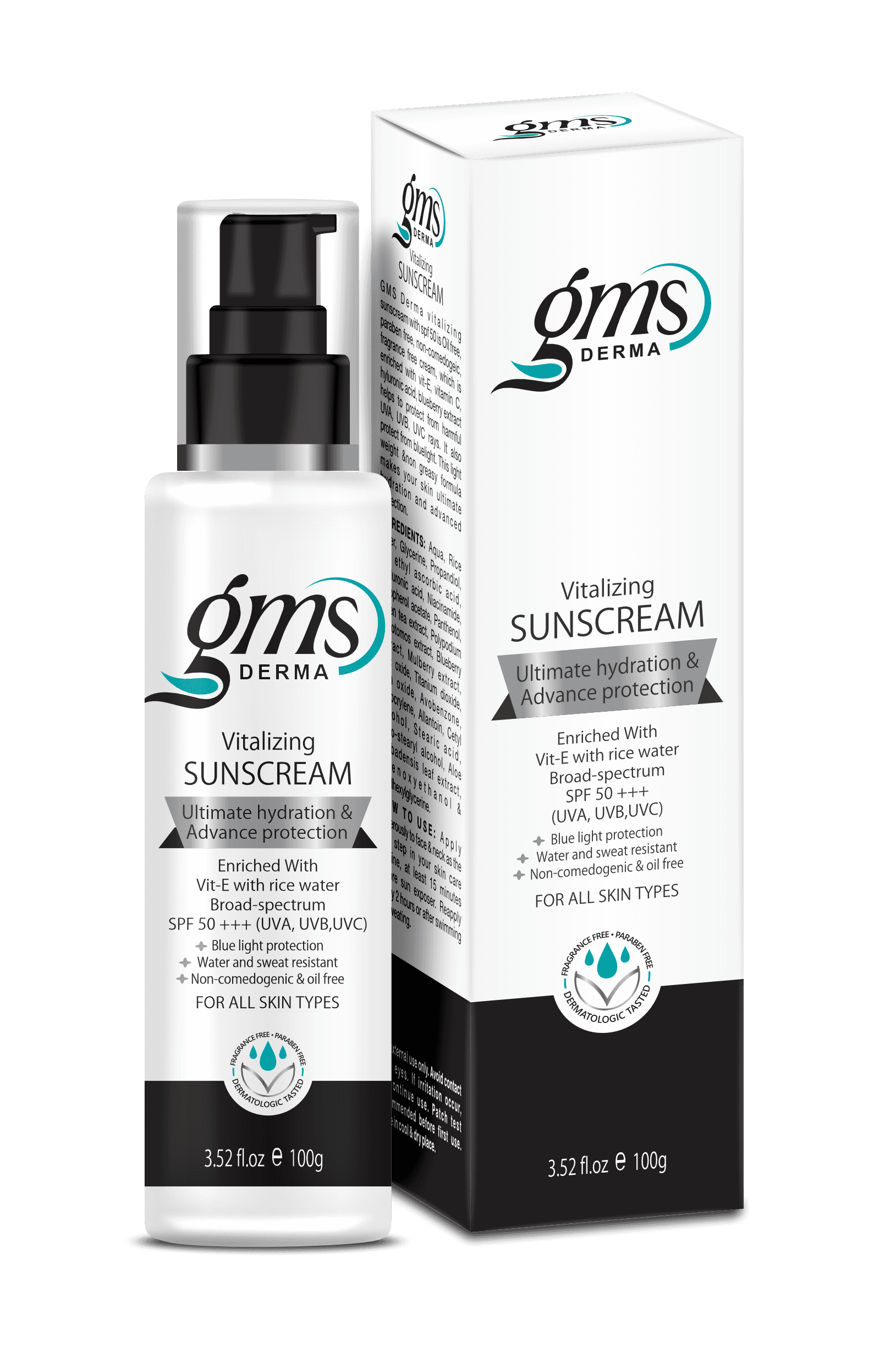 Vitalizing Suncream SPF 50+++